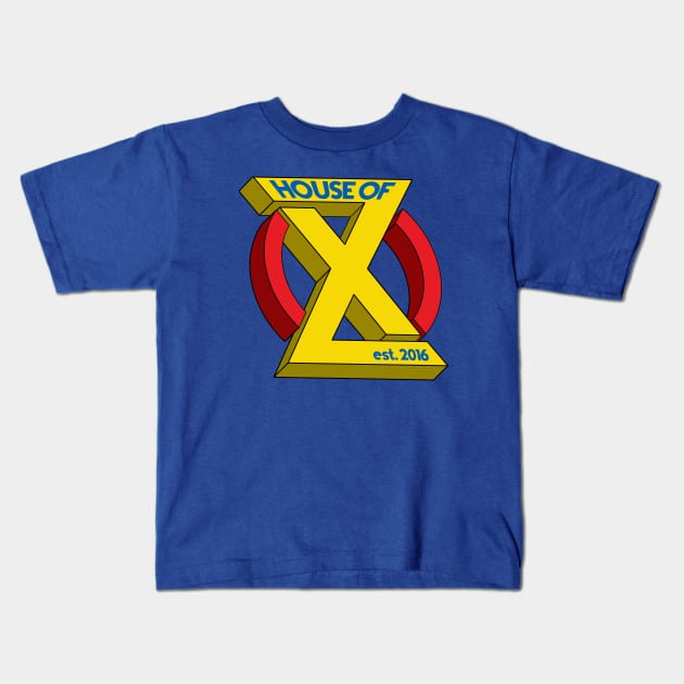 HouseOfX-GroupShirt by Neon Horror Kids T-Shirt by Warpath_Dylan